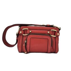 Banana Republic Vintage Women's Rust Leather Shoulder Bag